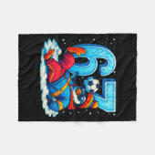 67 Penguin Soccer Funny Winter Meme Gift Fleece Deken (Voorkant (Horizontaal))