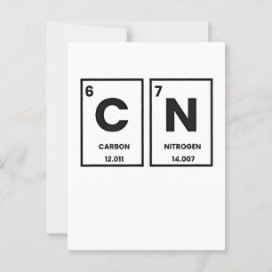 67 Periodic Table Element Chemistry Mason Meme Briefkaart