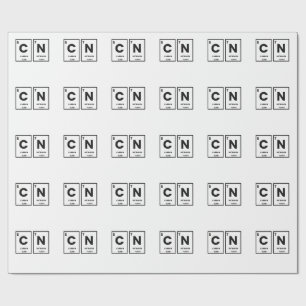 67 Periodiek Systeem Element Chemie Mason Meme Cadeaupapier
