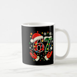 67 Rood Groen Geruite Lichten 6 7 Grappige Jongens Koffiemok