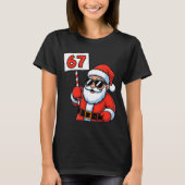 67 Santa Six Seven Christmas T-shirt (Voorkant)