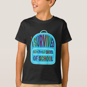 67 School Dagen Drip Ijs 67 Bysebyll Leven T-shirt