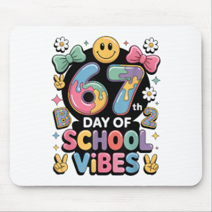 67 School Dagen Meme100ste Dag Van School Vibes Pi Muismat