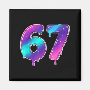 67 Shirt, 67 Meme Honkbal Lifestyle 101 Kleding Y Magneet