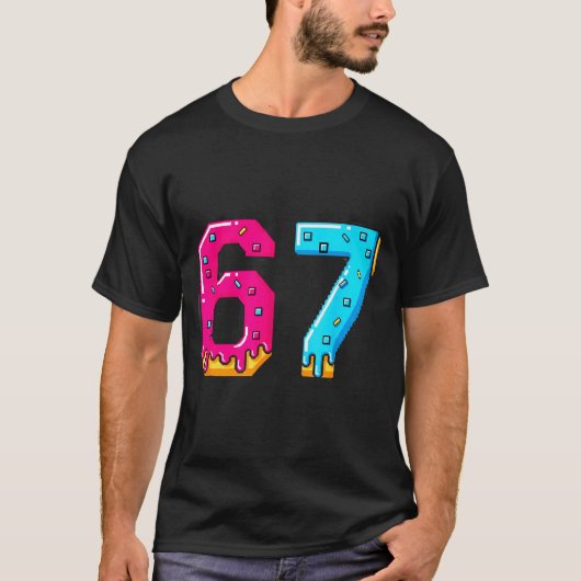 67 Shirt Baseball Life Style 101 Apparel Youth Dri (Voorkant)