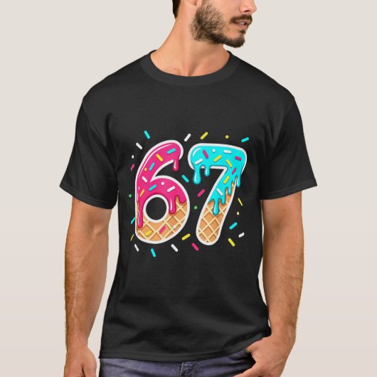 67 Shirt Baseball Lifestyle 101 Apparel Youth Drip (Voorkant)