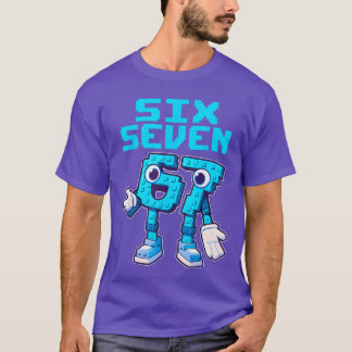 67 Six Seven 67 Grappige Italiaanse Brainrot Kids  T-shirt