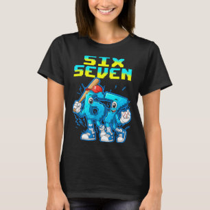 67 Six Seven 6-7 - Grappige Italiaanse Brainrot Ki T-shirt