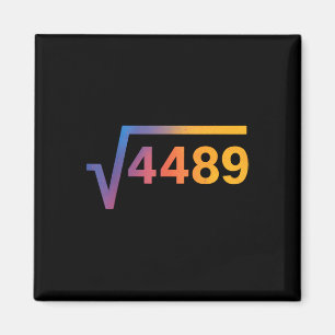 67 Six Seven 6-7 Meme Magneet