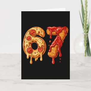 67 Six Seven 6-7 Pizza & Chicken Nugget - Kids Bra Kaart