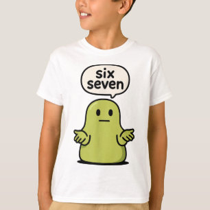 67 Six Seven 6-7 Slime de Blob Vert - T-shirt drôl