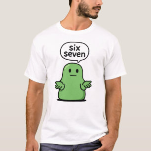67 Six Seven 6-7 Slime de Blob Vert - T-shirt Drôl