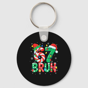 67 Six Seven Bruh Grappig Kerst 6 7 Meme Mannen Vr Sleutelhanger