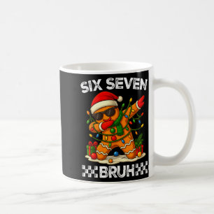 67 Six Seven Bruh Grappig Kerstmis Dabbing Peperko Koffiemok
