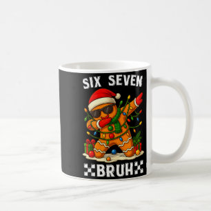 67 Six Seven Bruh Grappig Kerstmis Dabbing Peperko Koffiemok