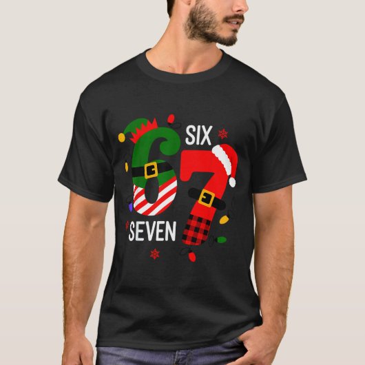 67 Six Seven Christmas T-shirt (Voorkant)