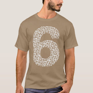 67 Six Seven Cool Matching 6 en 7 Design Grappig 6 T-shirt