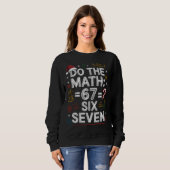 67 Six Seven Fun Holiday Math Shirt (Voorkant volledig)