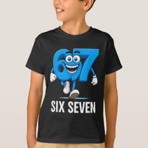 67 Six Seven Grappige Italiaanse Brainrot Kinderen T-shirt