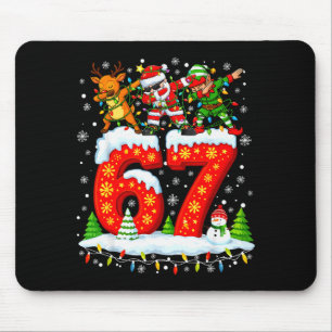 67 Six Seven Meme Gen Alpha Kerstman Elf Re Muismat