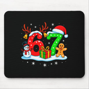 67 Six Seven Meme Gen Alpha Sla Jolly Kerstmis Muismat