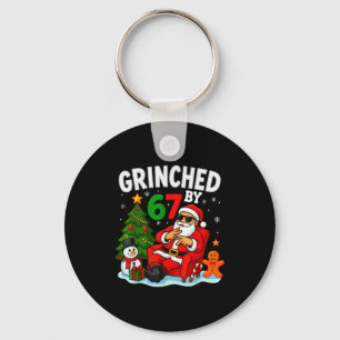 67 Six Seven Meme Kerstmis Grinched Door 6-7 Gen A Sleutelhanger