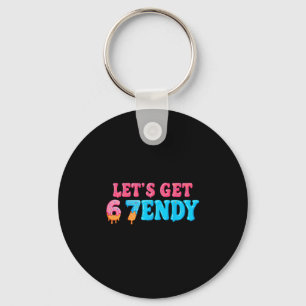 67 Six Seven Sendy 6 7endy Let's Get Sendy 67 Meme Sleutelhanger