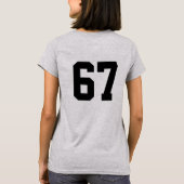 67 Six Seven T-shirt (Achterkant)