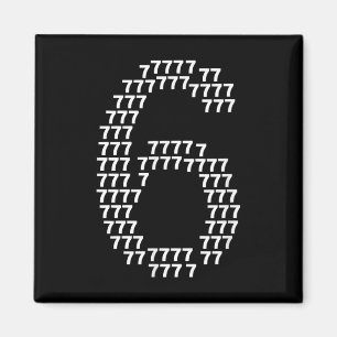 67 Sixty Seven Grappige 6 7 Meme Halloween Kostuum Magneet