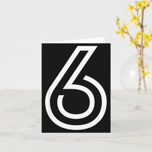 67 Sixty Seven Halloween Costume Design Funny 6 7  Kaart (Gele Bloem)