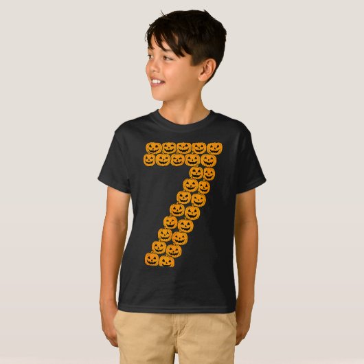67 Sixty Seven Halloween Costume Pumpkins Funny 6 T-shirt (Voorkant volledig)