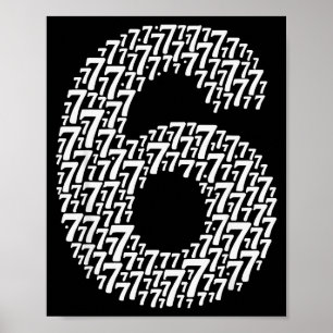 67 Sixty Seven Halloween Kostuum Ontwerp Grappig 6 Poster