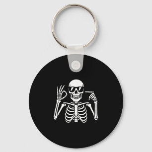 67 Skelet Grappige Zes Zeven Gen Alpha Halloween I Sleutelhanger