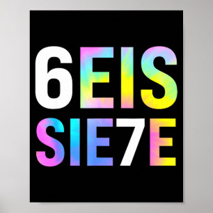 67 Spaanse Meme Seis Siete Zes Zeven Grappige Span Poster