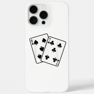 67 Speelkaarten Meme Grappig Zes Zeven iPhone 16 Pro Max Hoesje