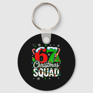 67 Squad Leraar Kerst Grappig Vakantie Klaslokaal  Sleutelhanger