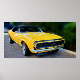 '67 SS 350 AUTO POSTER