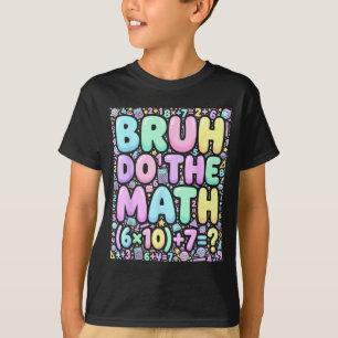 67 T-shirt Six Seven Mème 6-7 Garçons Filles Bruh