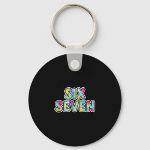 67 T-shirt voor leraren 67 Meme Vrouwen Leraar Zes Sleutelhanger
