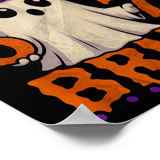 67 Teacher Halloween Ghost Six Seven Meme Math Equ Poster (Hoek)