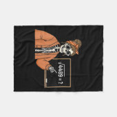 67 Teacher Skeleton Halloween Square Root 4489 Mes Fleece Deken (Voorkant (Horizontaal))