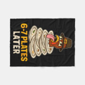 67 Thanksgiving Funny Turkey 6-7 Meme Six Seven Bo Fleece Deken (Voorkant (Horizontaal))
