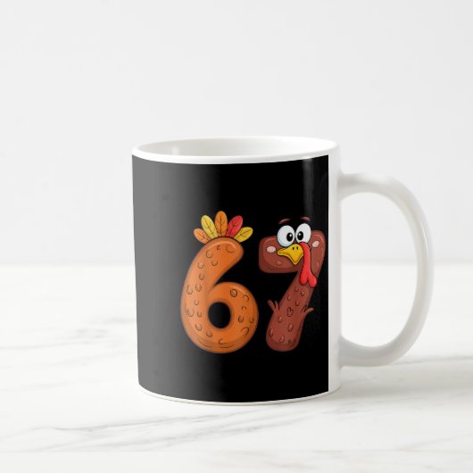 67 Thanksgiving Turkey  Koffiemok (Rechts)