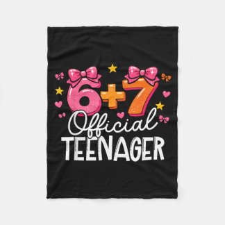 67 Tiener 67 Meme Zes Zeven Brainrot Fleece Deken