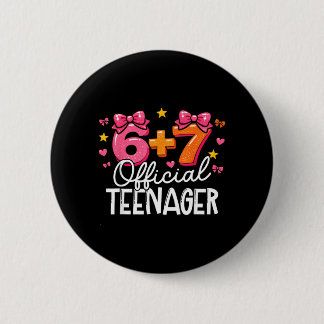 67 Tiener 67 Meme Zes Zeven Brainrot Ronde Button 5,7 Cm