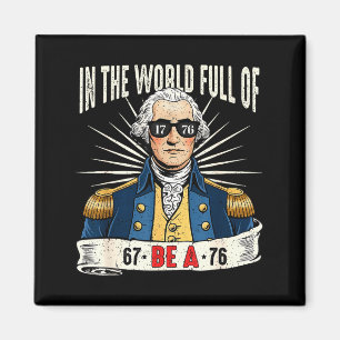 67 tot 76 Grappige George Washington Geschiedenis Magneet