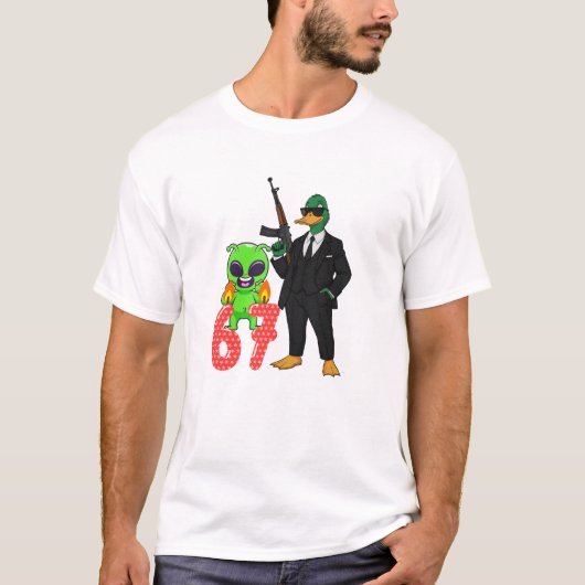 67 tshirt style canard tshirt (Devant)