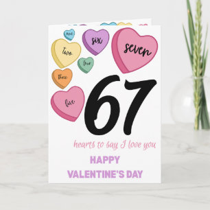 67 Valentijnsdagkaart Kaart