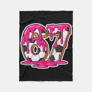 67 Voetbal IJsdrip Hersenrot Meme _1 Fleece Deken