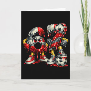 67 Voetbal Zes Zeven Meme Alpha Jongens En Meisjes Kaart